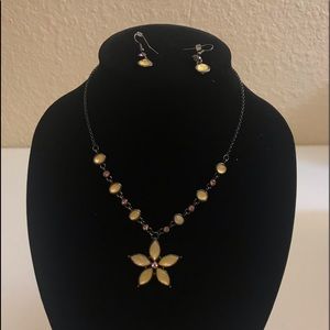 Park lane necklace and earrings